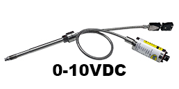 0-10VDC stem flex and thermocouple transmitters